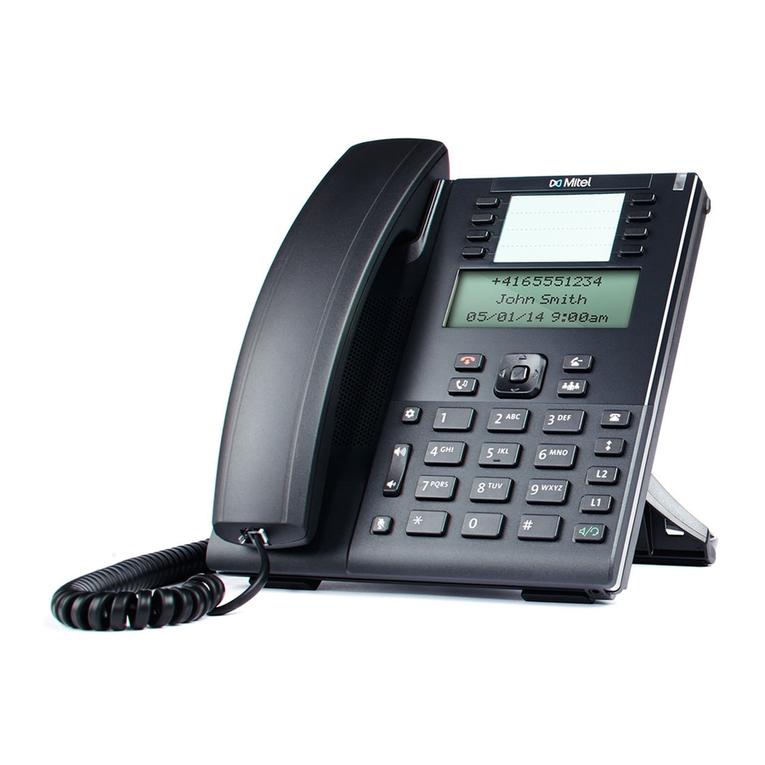 Mitel Deskphone 6865 User manual