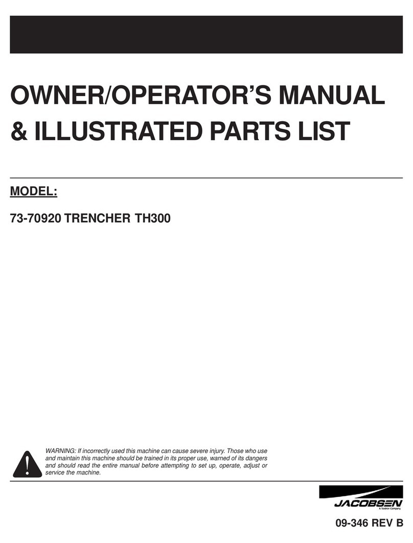 Textron JACOBSEN TH300 Setup guide