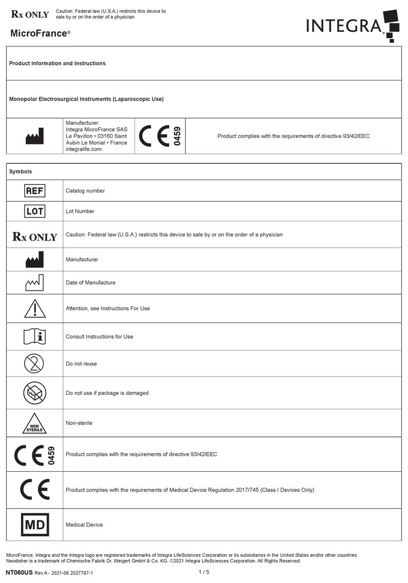 Integra MicroFrance CP391 User manual