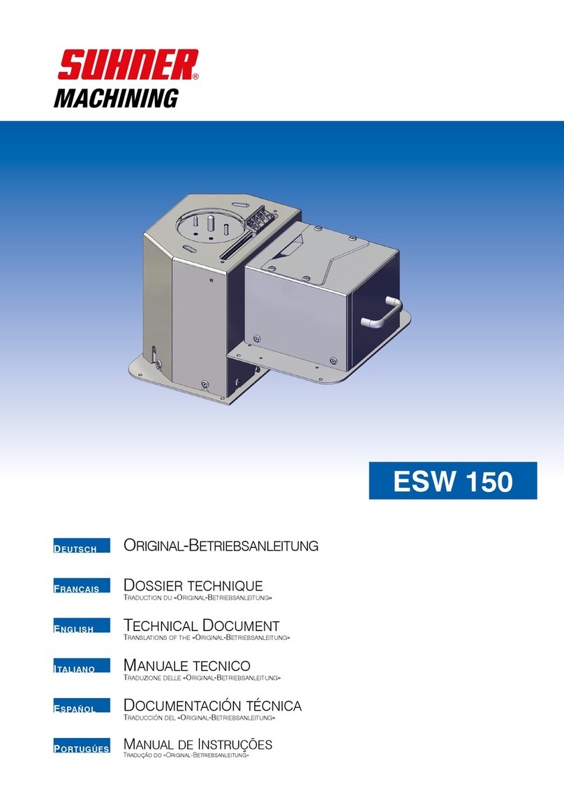 SUHNER MACHINING ESW 150 Technical document