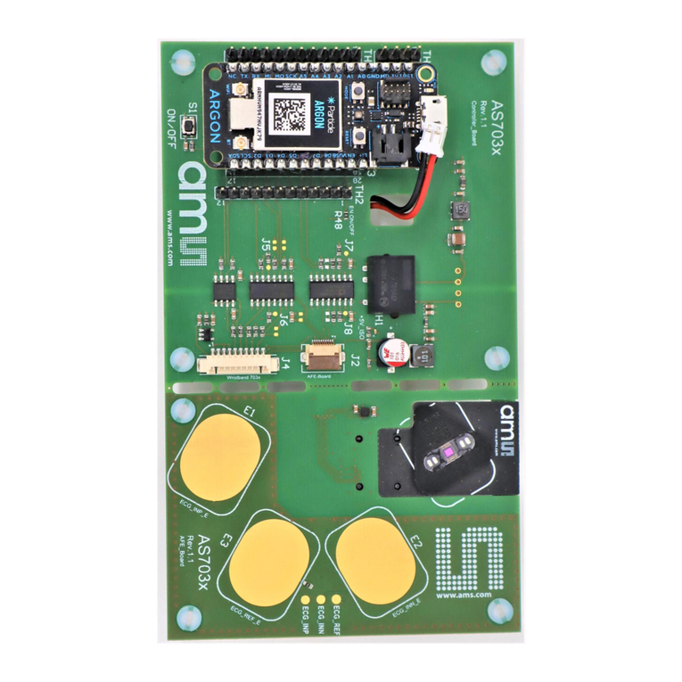 AMS AS703X_EVALKIT_BT user guide