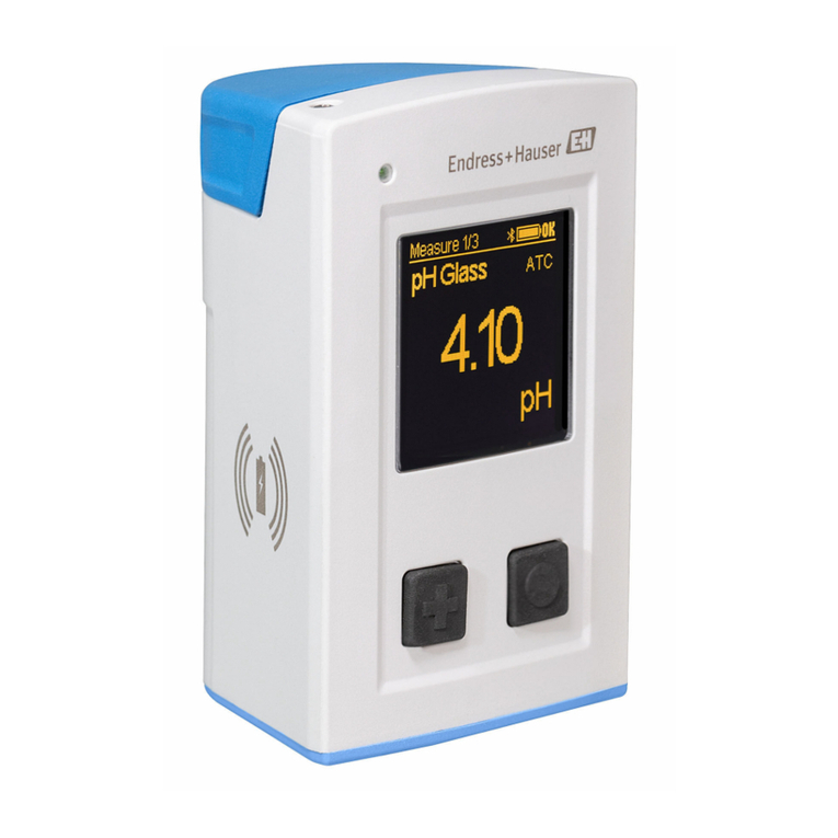 Endress+Hauser Liquiline Mobile CML18 operating instructions