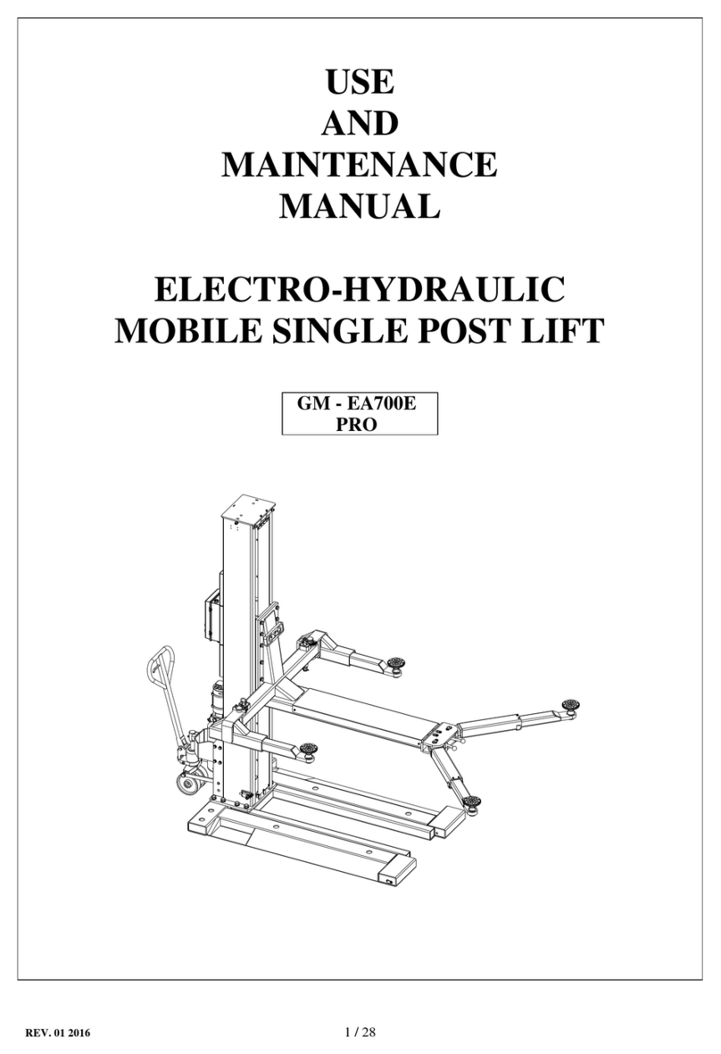Finn GM - EA700E PRO Use and maintenance manual