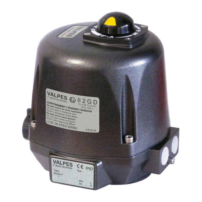 VALPES VRX25 Setup guide