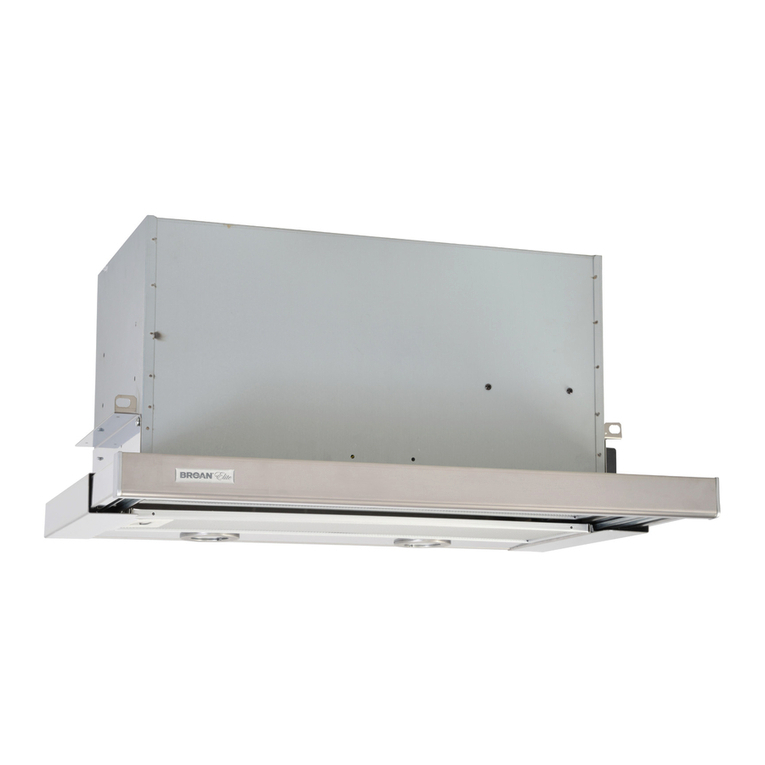 Venmar BROAN Elite E12000 Series user manual