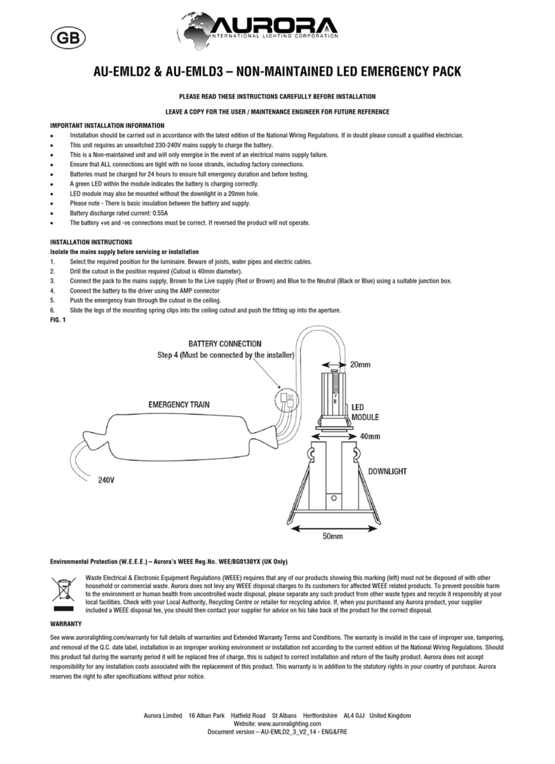 Aurora AU-EMLD2 instructions