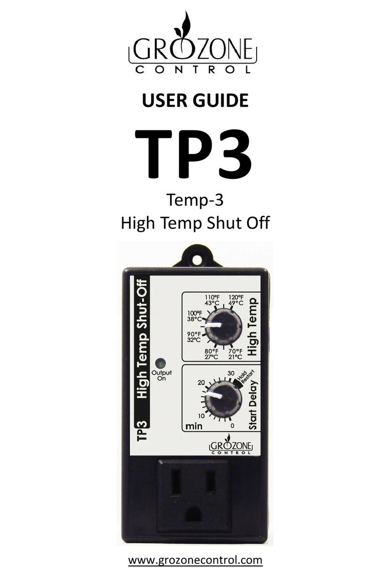 Grozone Control TP3 user guide