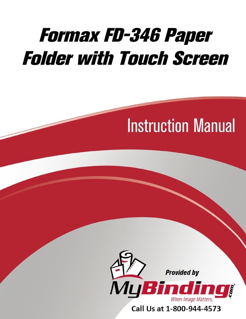 MyBinding Formax FD-346 User manual