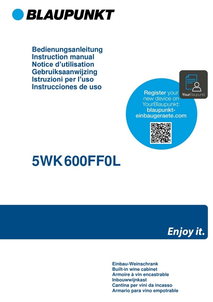Blaupunkt 5WK600FF0L instruction manual
