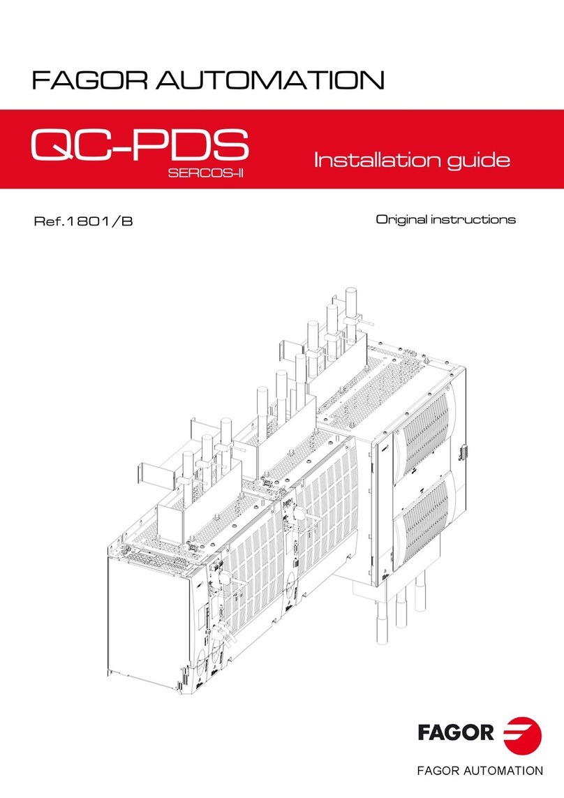 Fagor QC-PDS SERCOS-II installation guide