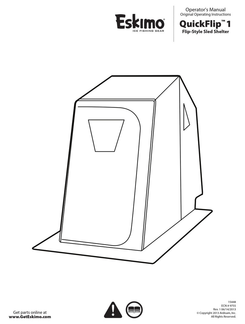 Eskimo QuickFlip 1 Operator's manual