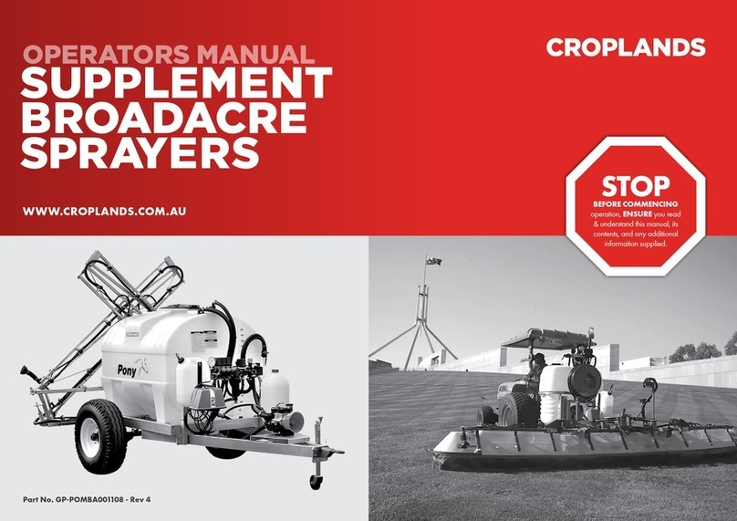 Croplands XR11001 AI11001 User manual