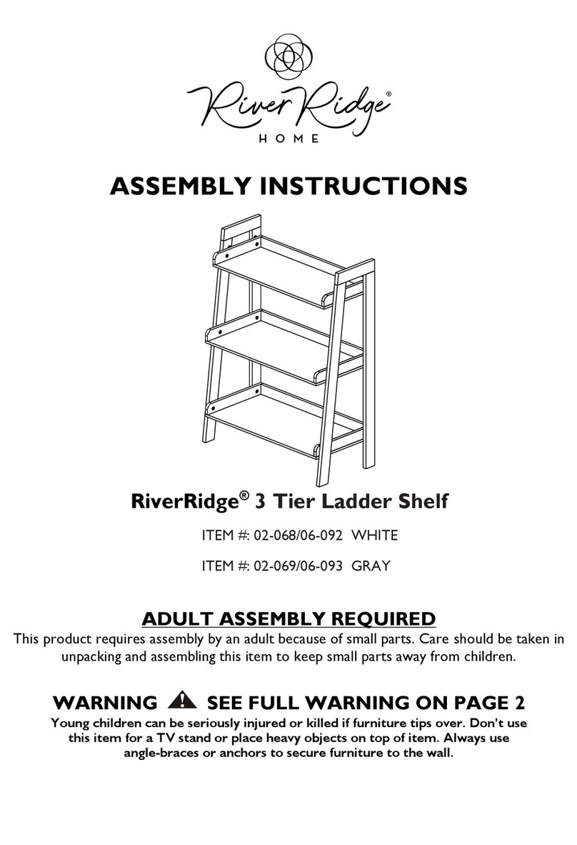 RiverRidge 02-068/06-092 Assembly instructions