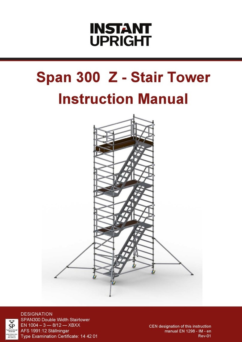 Instant Upright Span 300 Z instruction manual