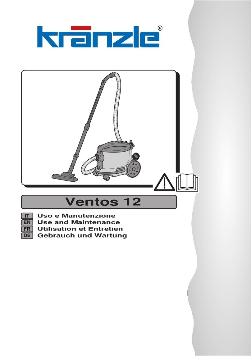 Kränzle Ventos 12 Use and maintenance