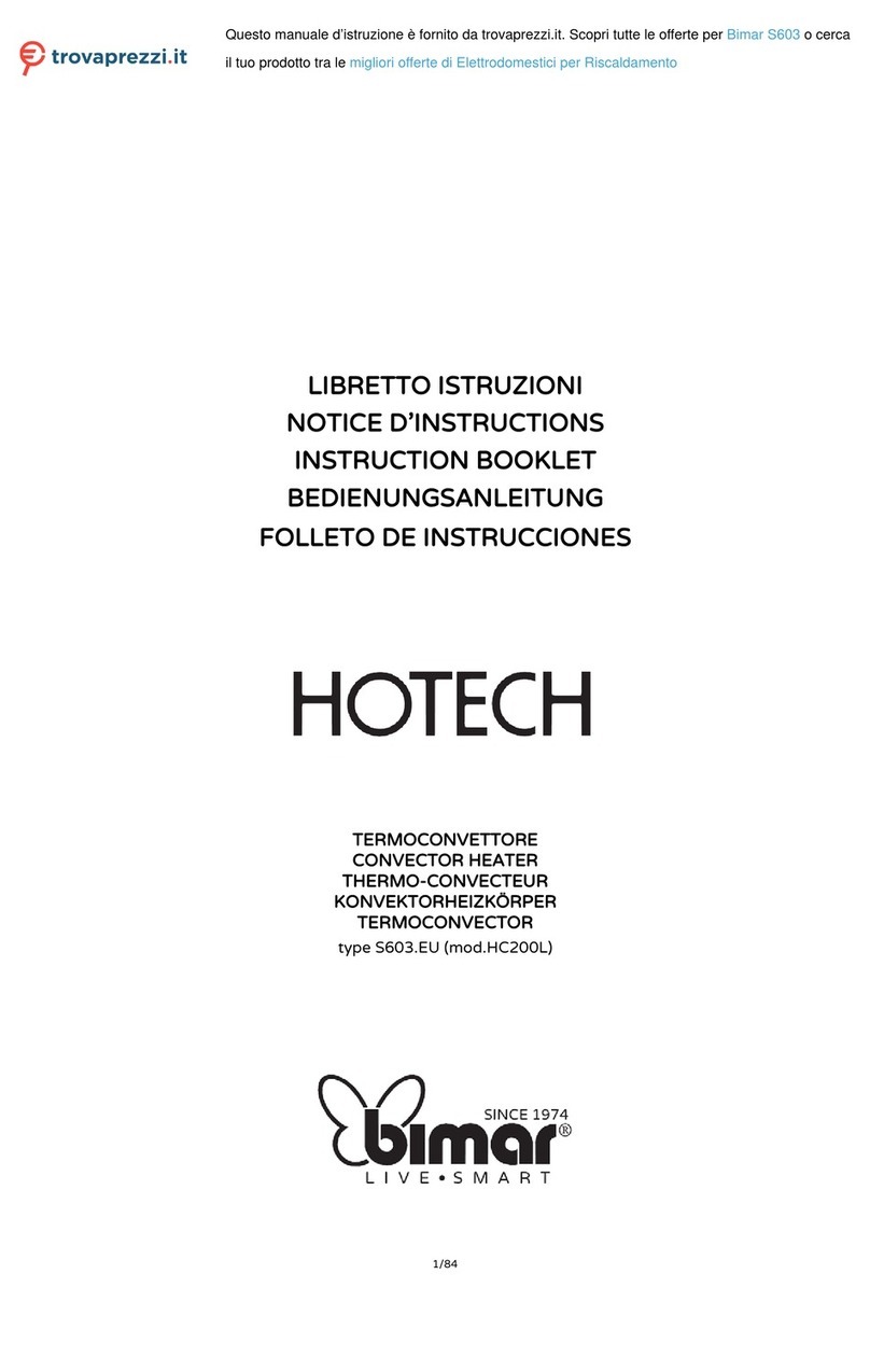Bimar HOTECH HC200L User manual