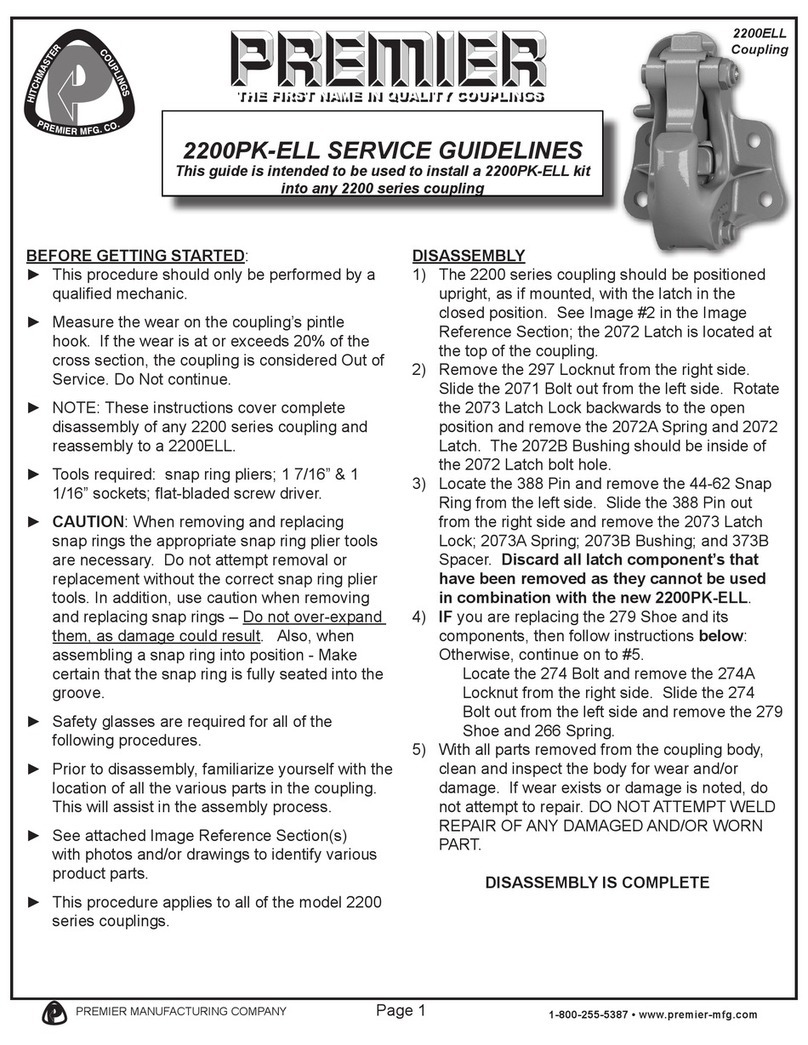 Premier 2200PK-ELL Instruction Manual