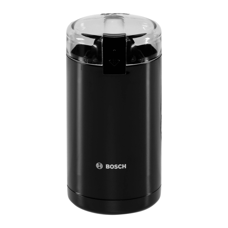 Bosch TSM6A Series User manual