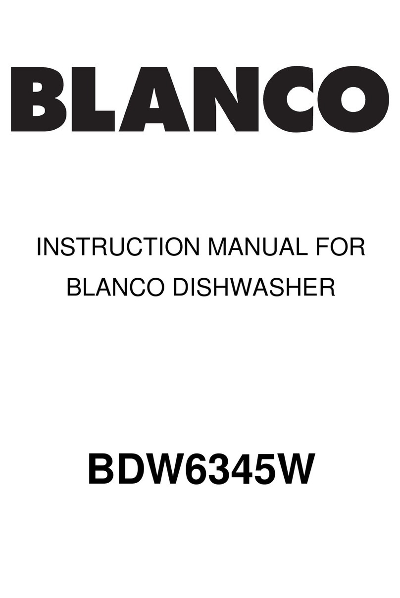Blanco BDW6345W User manual