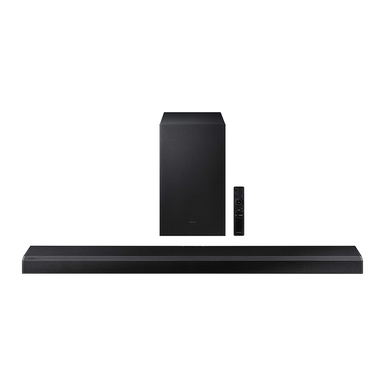 Samsung HW-Q700A Installation instructions Samsung HW-Q700A Installation instructions