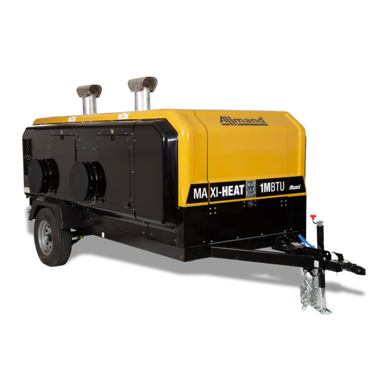 Allmand MAXI-HEAT 1MBTU parts manual