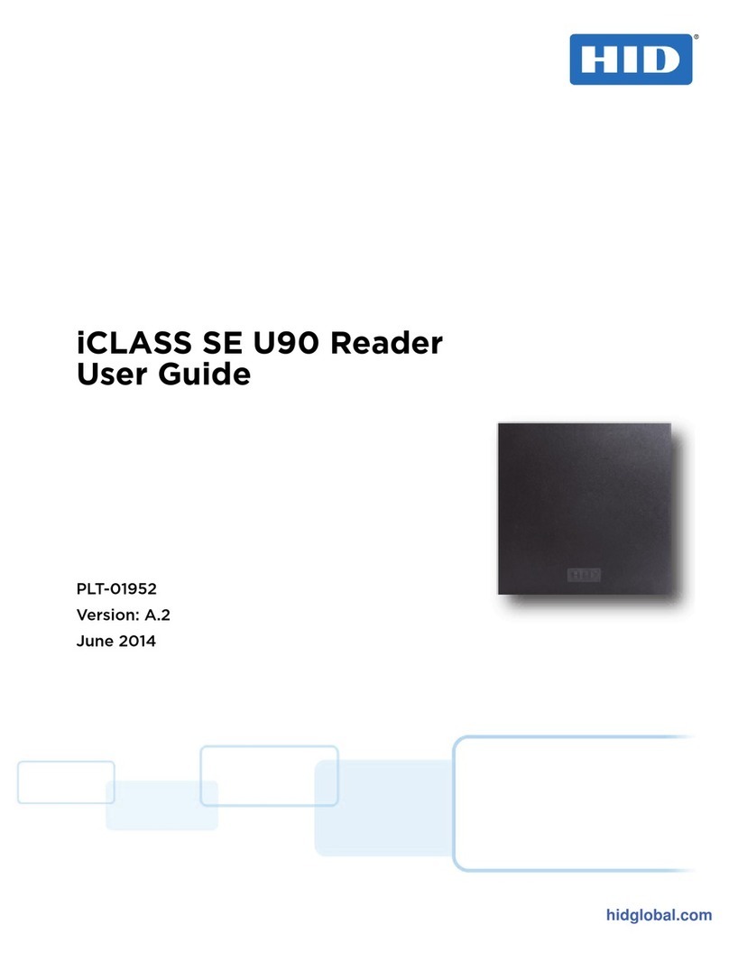 HID iCLASS SE U90 Series user guide