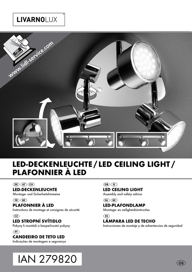 LIVARNO LUX HG00099A Assembly and Safety Advice