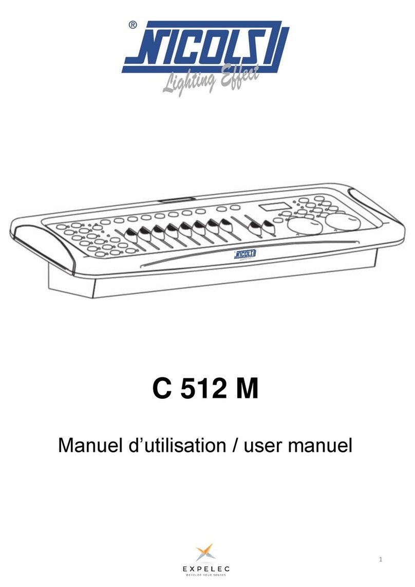 ExPelec NICOLS C 512 M User manual