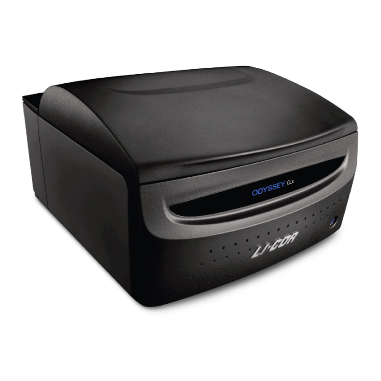 LI-COR Odyssey CLx User manual
