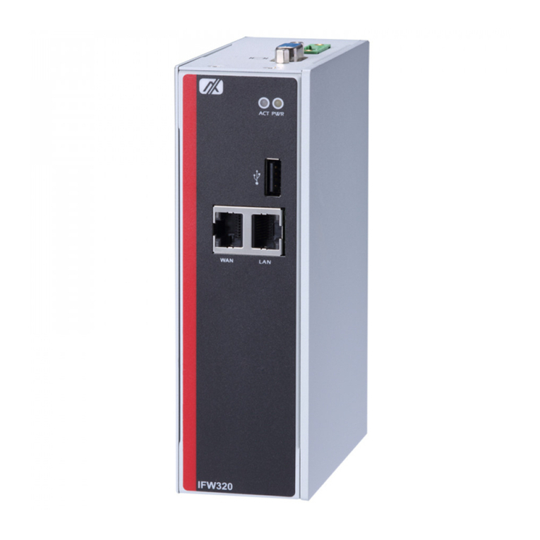 AXIOMTEK IFW320 Quick installation guide