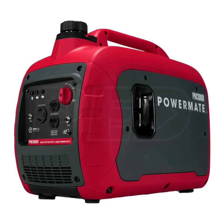 Powermate PM3000i User manual Powermate PM3000i User manual