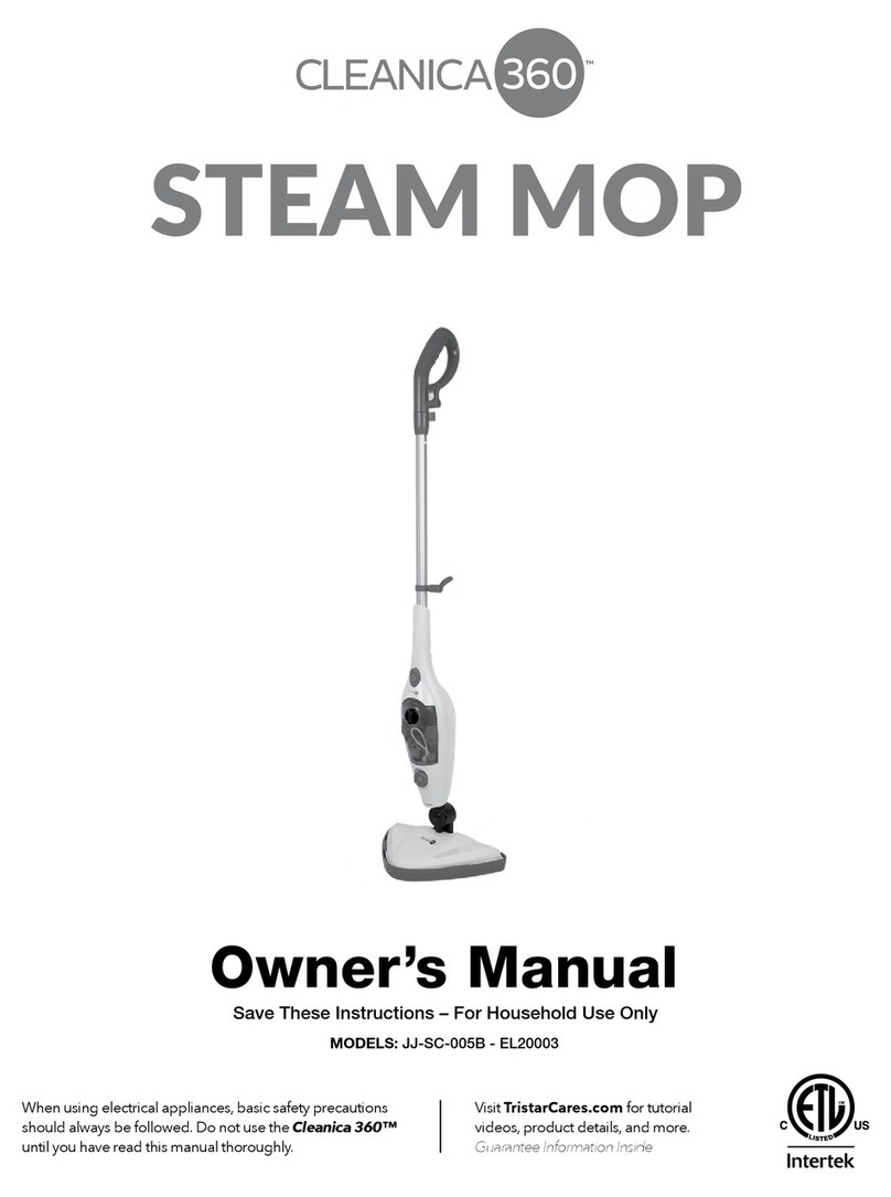 Intertek Cleanica 360 JJ-SC-005B owner's manual