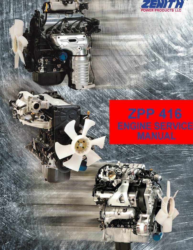 Zenith ZPP 416 Service manual