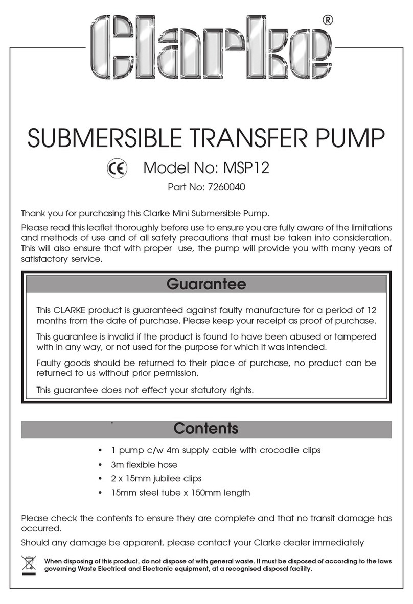 Clarke MSP12 manual