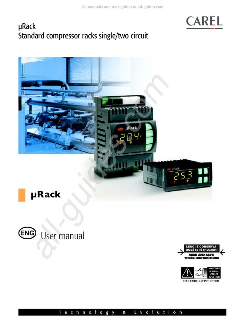 Carel uRack User manual