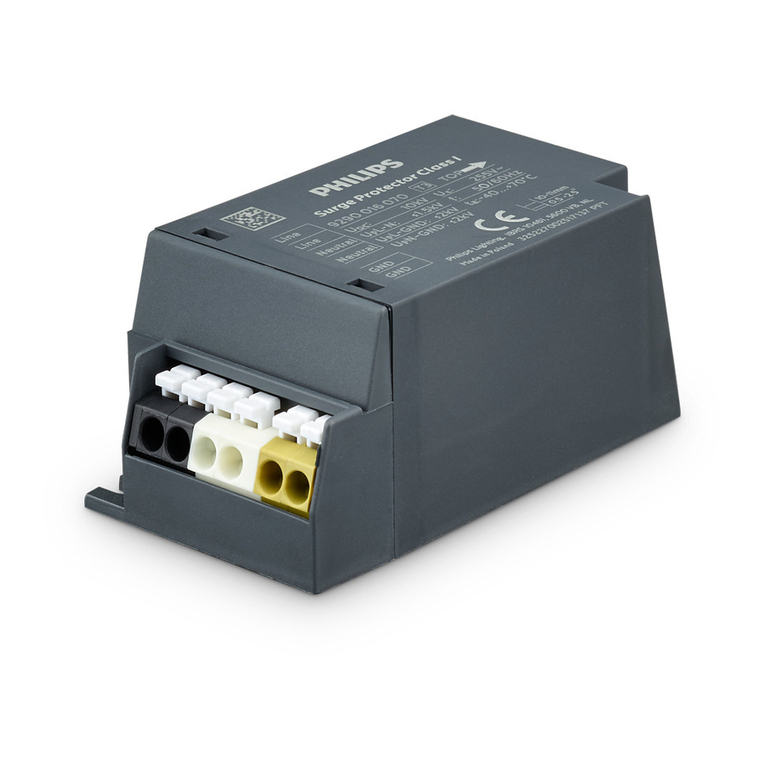 Philips Xtreme Surge Protector I User manual Philips Xtreme Surge Protector I User manual