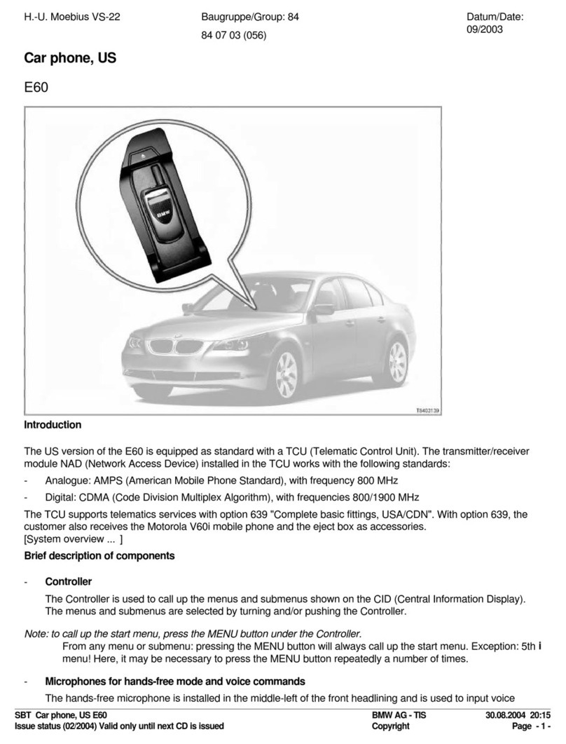 SBT US E60 manual