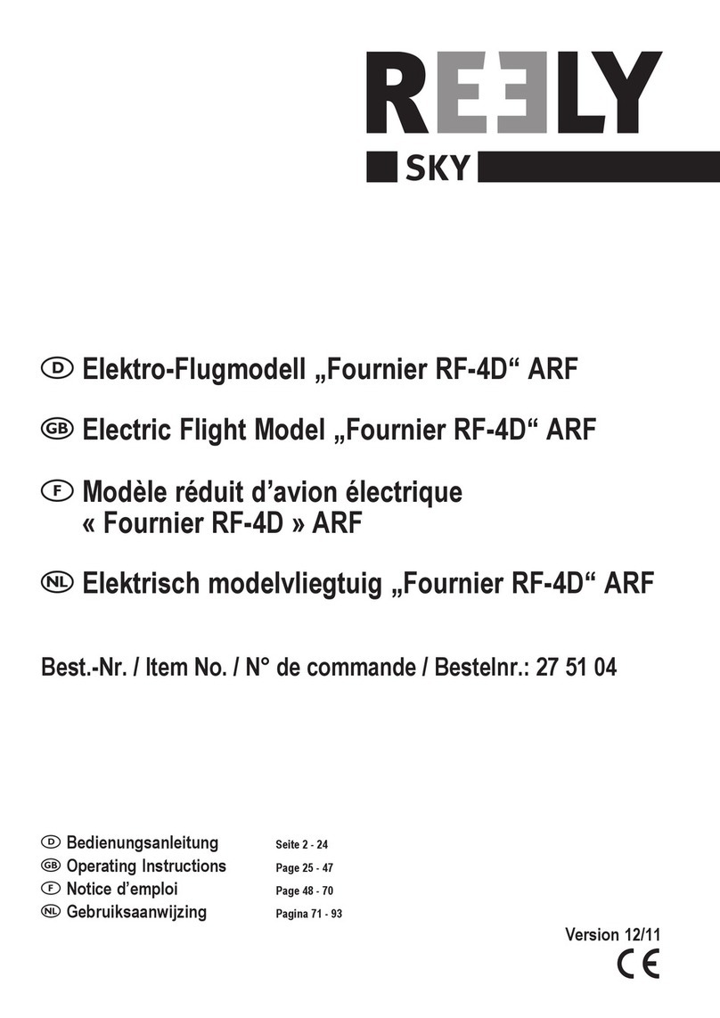 Reely Sky Fournier RF-4D User manual