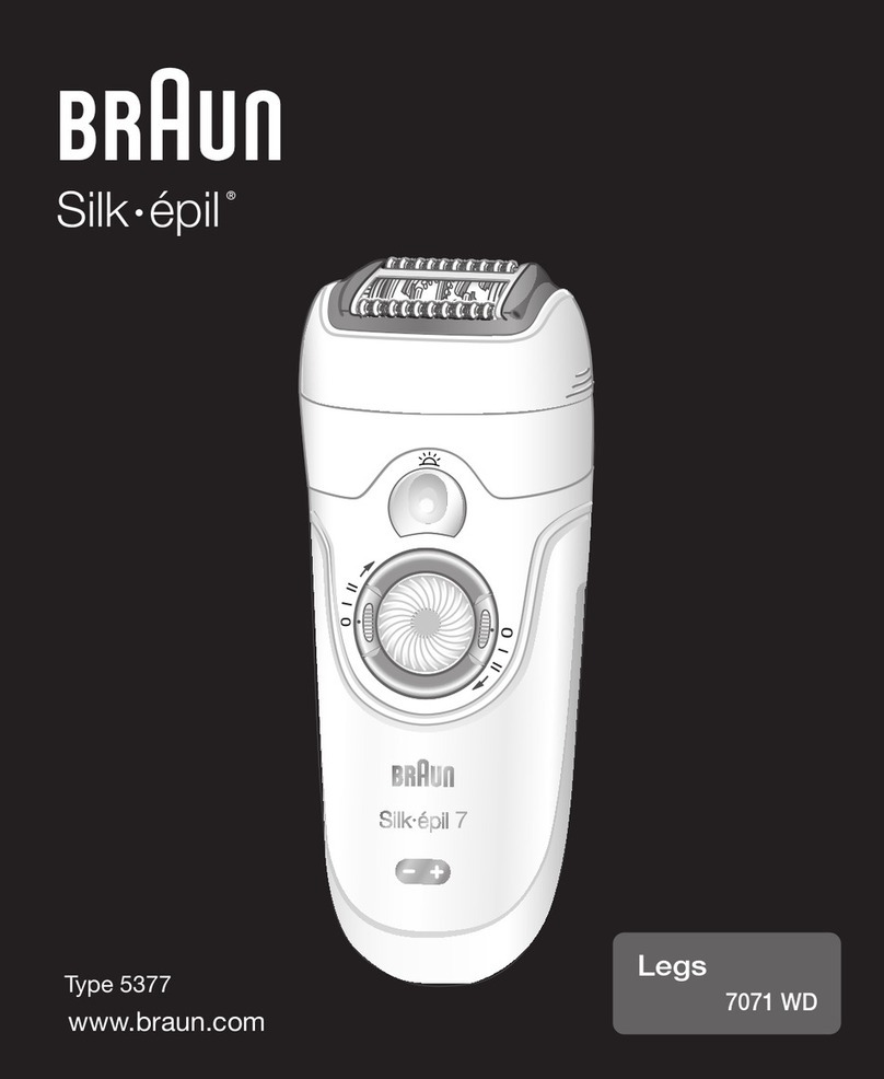 Braun Silk-epil 7071 WD manual