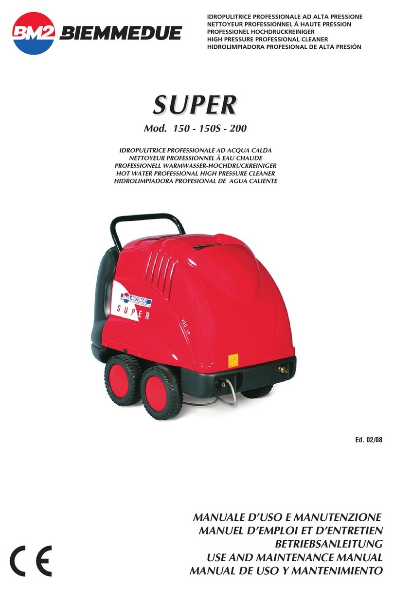 BM2 BIEMMEDUE SUPER 150 Use and maintenance manual