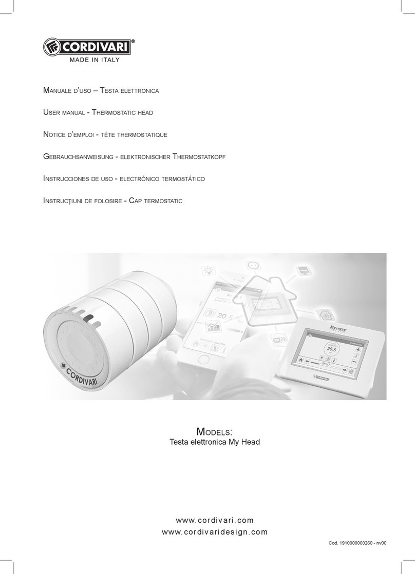 Cordivari My Head user manual