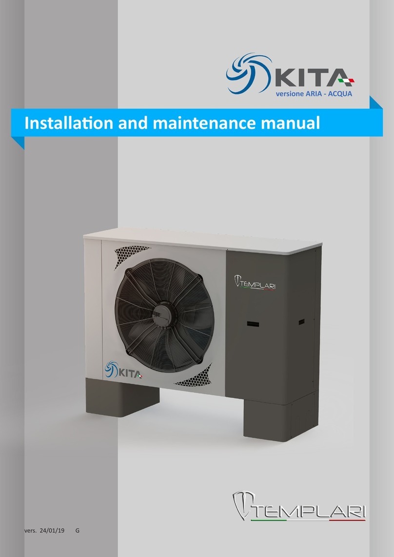 Templari KITA ARIA Installation and maintenance manual