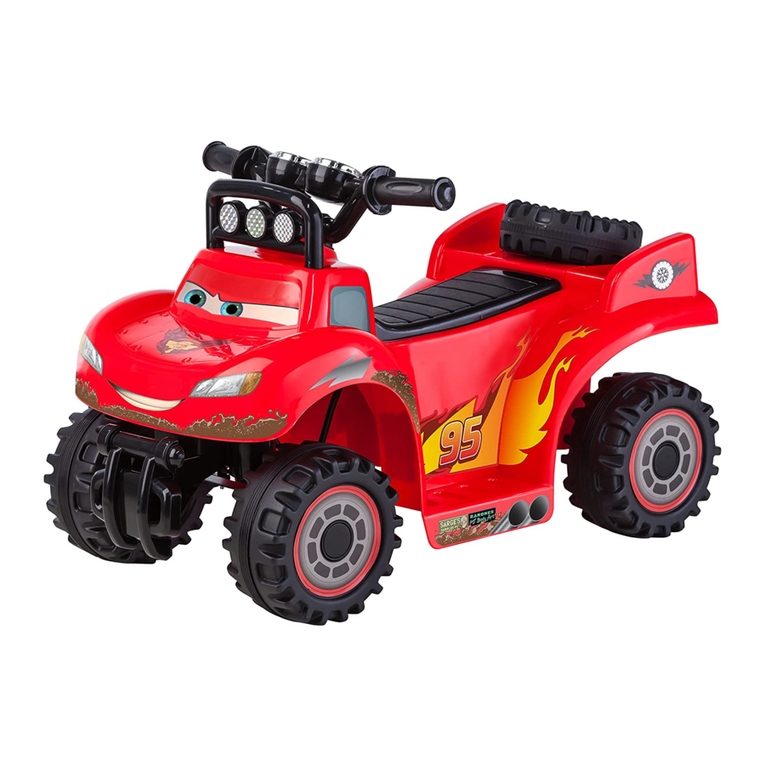 KID Trax Baja McQueen KT1149 owner's manual