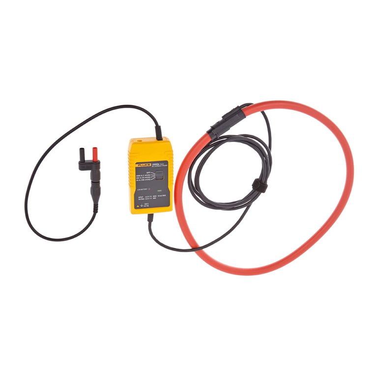 Fluke i3000s Flex Series User manual