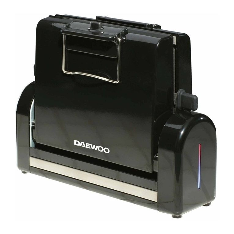 Daewoo Bacon Master SDA1559 User manual