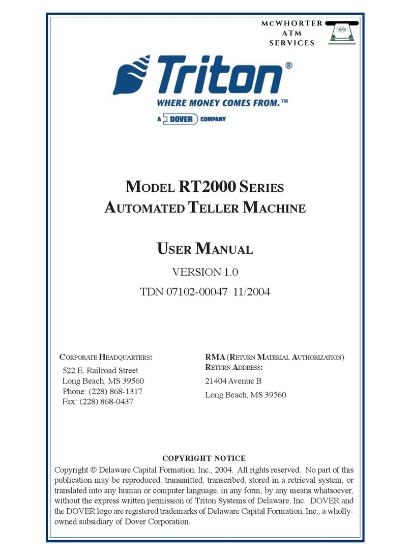 Triton RT2000 user manual