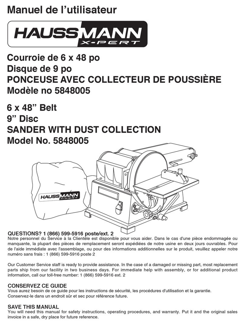 Haussmann Xpert 5848005 User manual