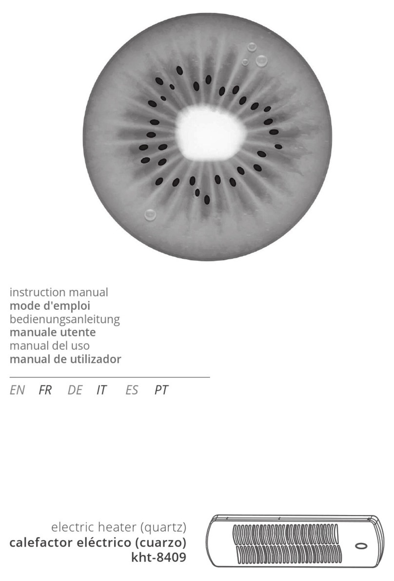 Kiwi kht-8409 User manual