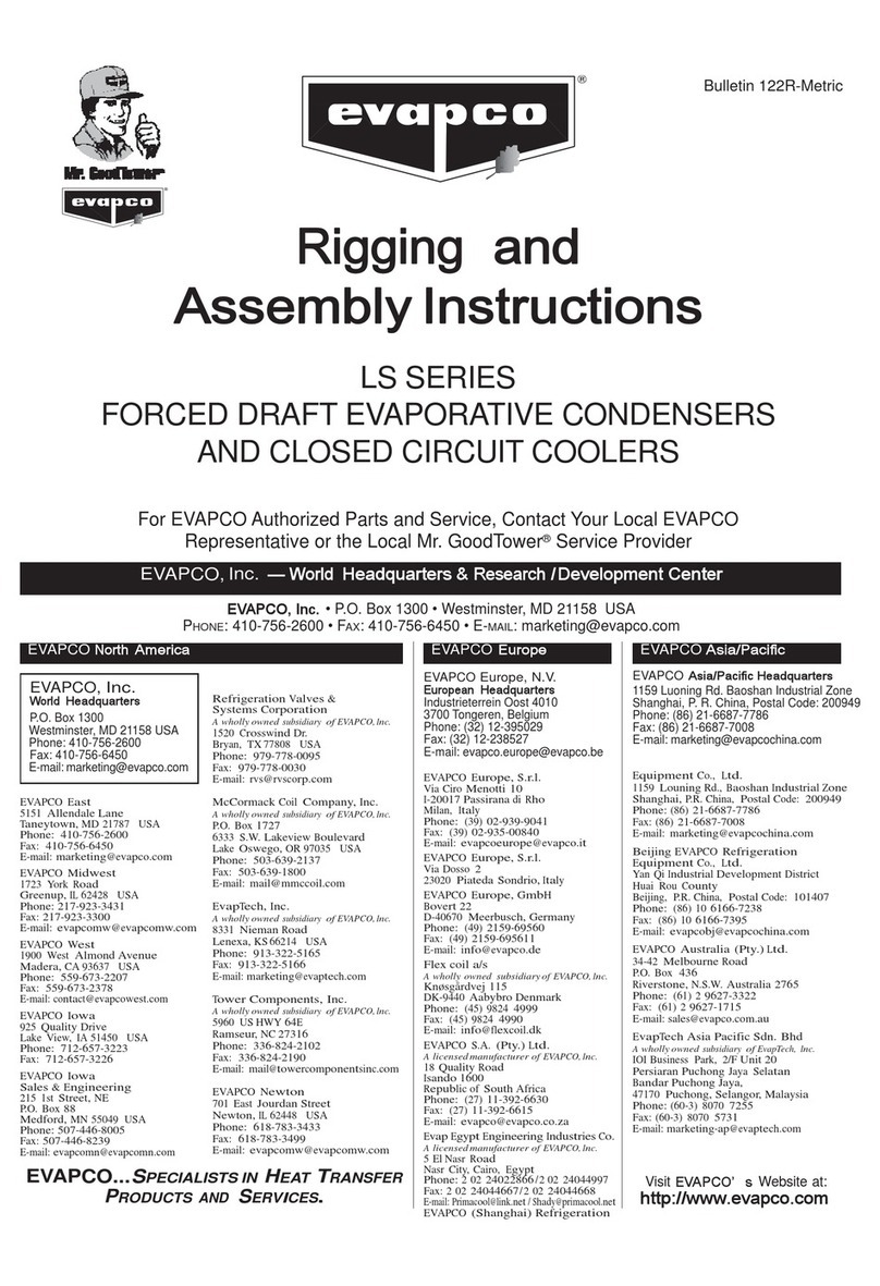 EVAPCO LS Series User manual