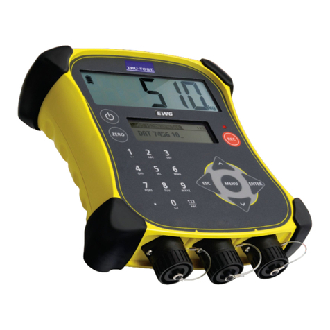 Tru-Test EziWeigh6 User manual Tru-Test EziWeigh6 User manual